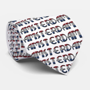 Typografi för Nederländerna för Amsterdam Slips