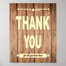 Typografi för Rustic Tack Poster
