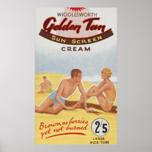 Typografi för strand för poster