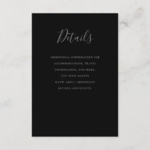 Typografi Grått Black Bröllop