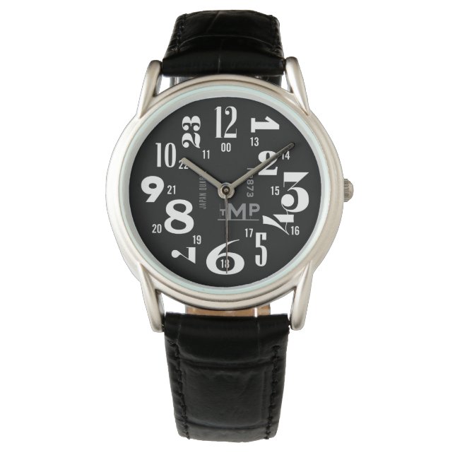 Typografi (i) armbandsur (Framsida)