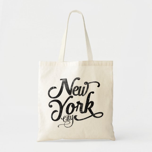 Typografi i New York Tygkasse (Framsidan)