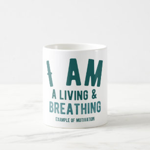 Typografi Kaffe Mugg