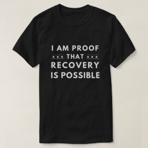 Typografi kan återställas, med stöd för sober t shirt