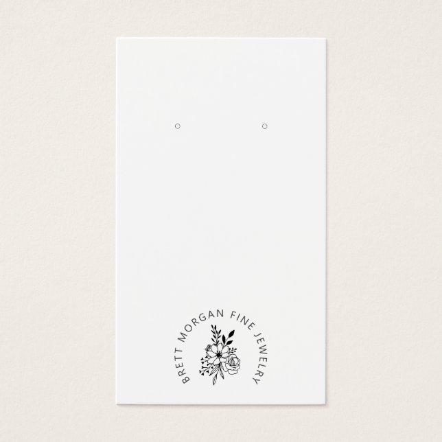 Typografi Krona Logotyp Uppläsning av judiskt Visn Visitkort (Framsidan)