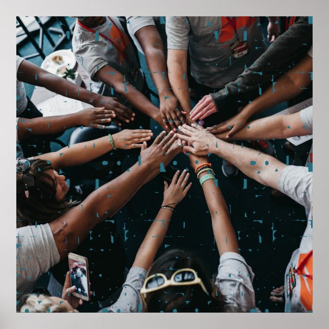 Typografi - kurage - Anpassningsbar Photo Poster (Framsidan)