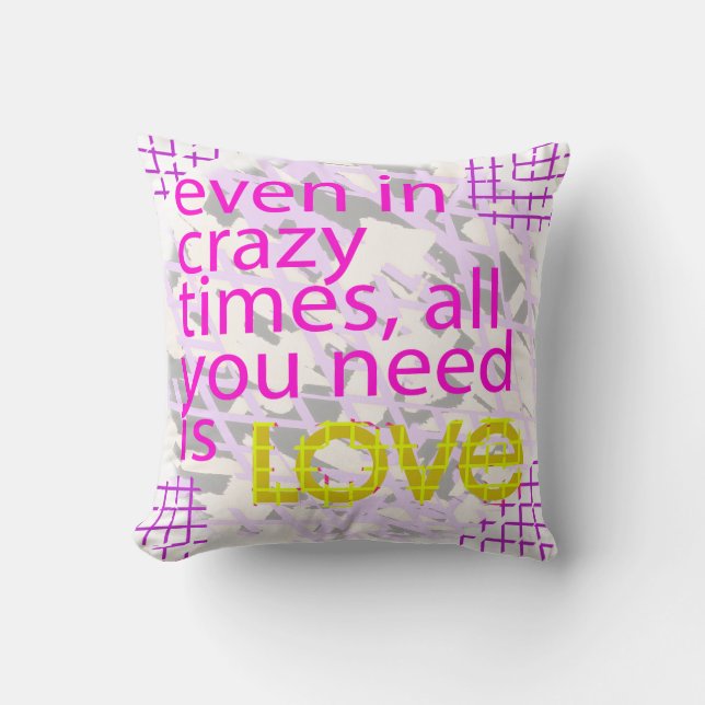 Typografi Loving-inspiration Kudde (Framsida)