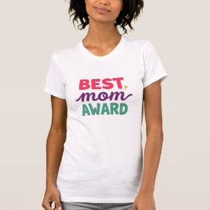 Typografi med handskrift om mammas liv t shirt
