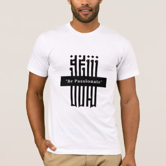 Typografi Minimalistisk Vit T-Shirt Tri-Blend