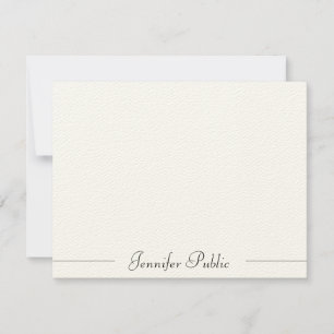 Typografi Modern minimalistisk mall felt Ecru