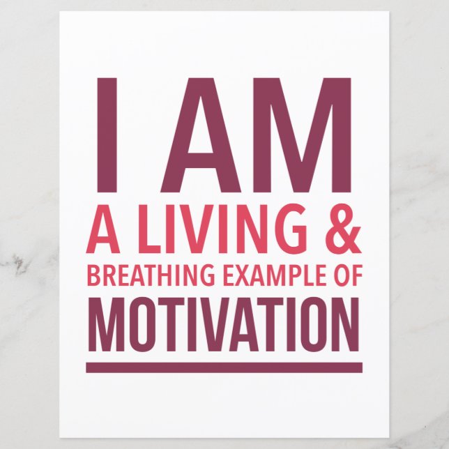 Typografi Motivationsskrapbok Papper Ark (Framsida)