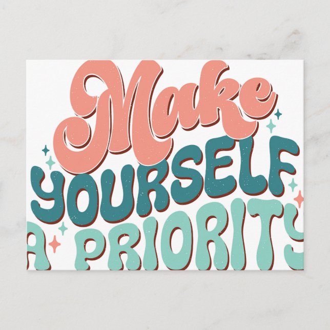 Typografi - offertdesign vykort (Framsida)