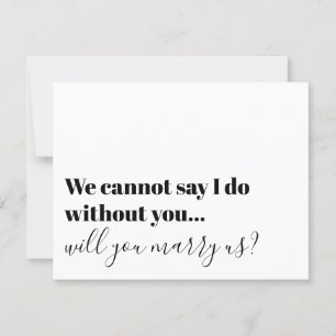 Typografi Officiant Förslag Gift Dig Med Oss Inbju Inbjudningar