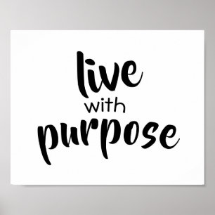 Typografi ord art poster svart och vitt