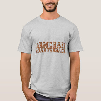 Typografi över armstol med fotboll t shirt
