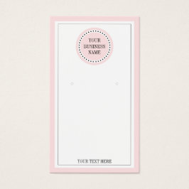 Typografi Round Rosa Logotyp  Arring Juelry Visnin Visitkort