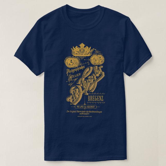 Typografi T Shirt (Design framsida)