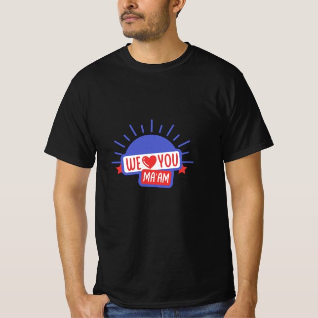 Typografi T Shirt (Framsida)