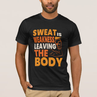 typografi T-shirt för Gym och Fitness