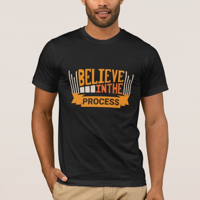 typografi T-shirt för Gym och Fitness (Framsida)