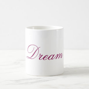 Typografi Text Dream Kaffemugg