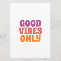 Typografi Väggkonst med Positiva Vibbar