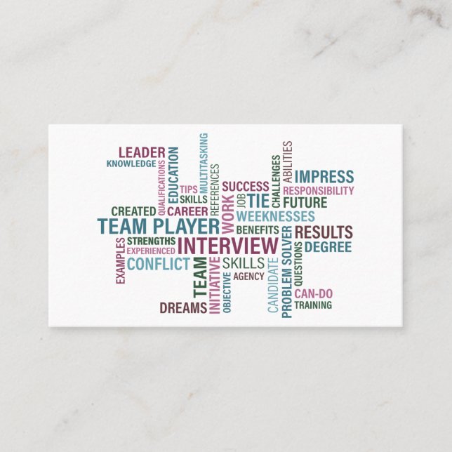 Typografi Visitkort (Framsida)