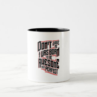 Typografie-Spruch Två-Tonad Mugg