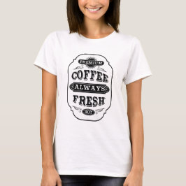 Typografikaffeetikett Tee Shirt