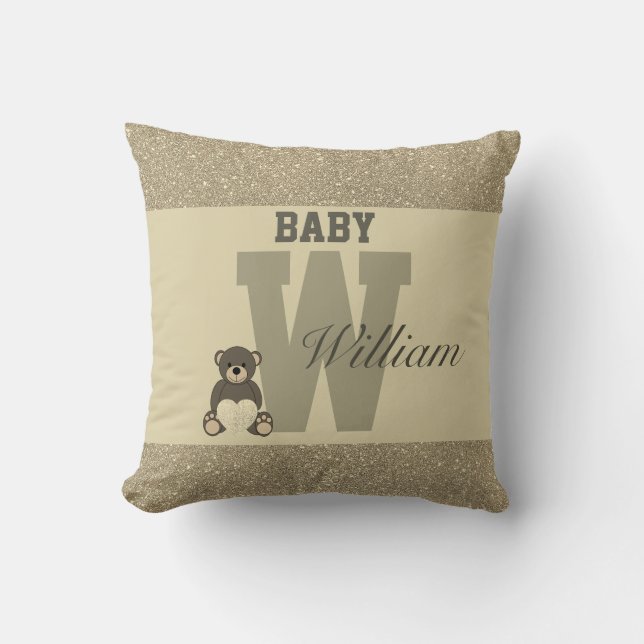 Typografikuddar för personlig kudde (Framsida)