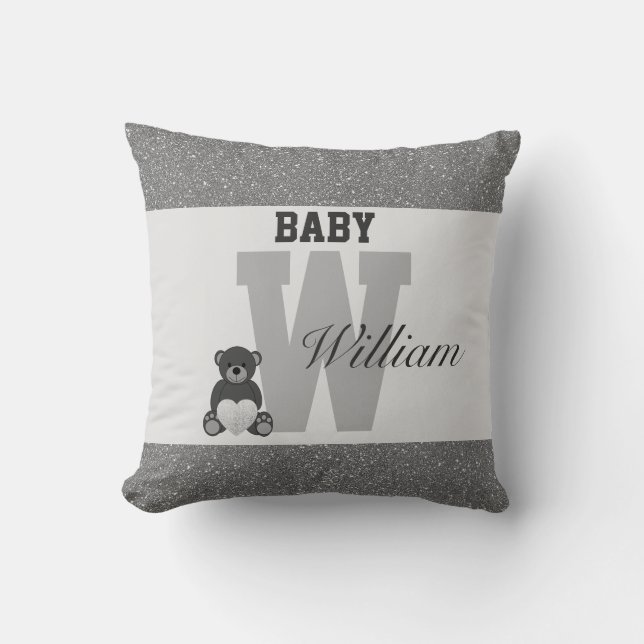 Typografikuddar för personlig kudde (Framsida)