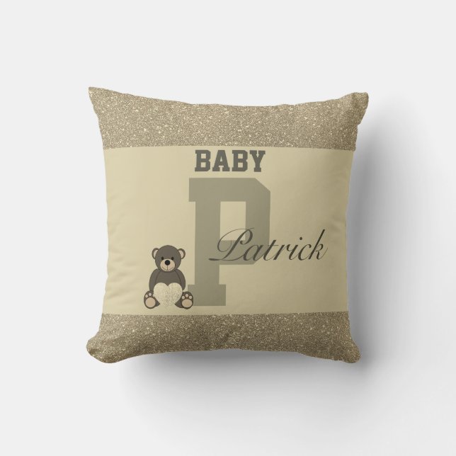 Typografikuddar för personlig kudde (Framsida)