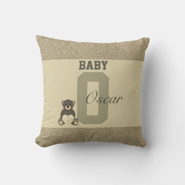 Typografikuddar för personlig kudde (Framsida)