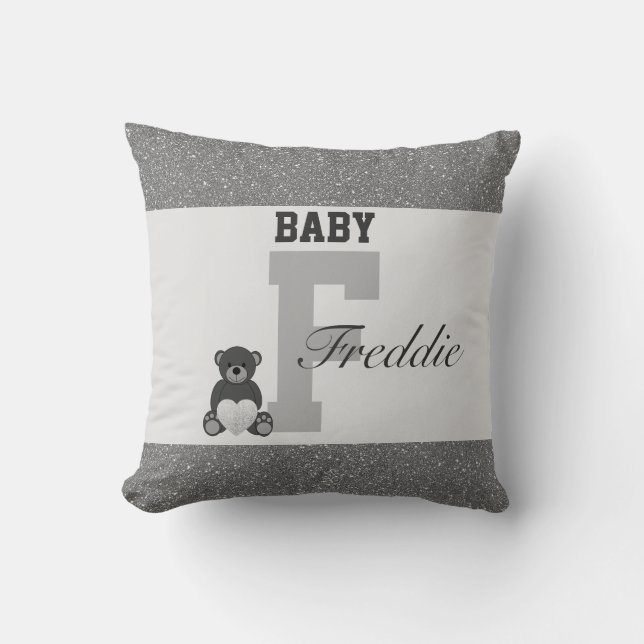 Typografikuddar för personlig kudde (Framsida)