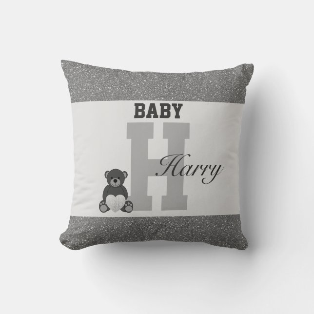 Typografikuddar för personlig kudde (Framsida)