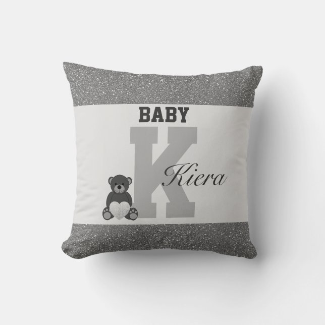 Typografikuddar för personlig kudde (Framsida)