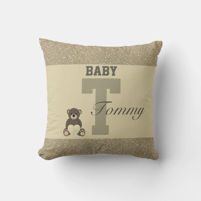 Typografikuddar för personlig kudde (Framsida)