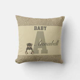 Typografikuddar för personlig kudde