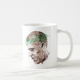 Typografiska Barack Obama Kaffemugg