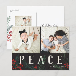 Typografiska botanicals 2 Photo Peace Helg Vykort