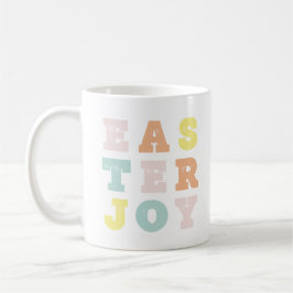 Typografiska Påsk Joy Modern Pastels Kaffemugg
