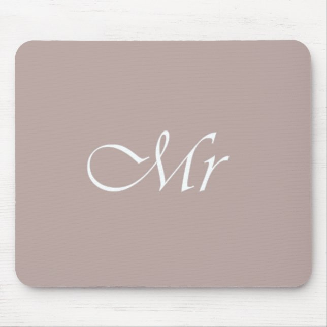 Typography Beige Musmatta (Framsidan)