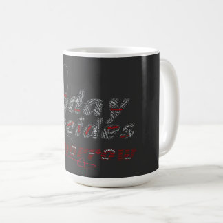 Typography för Morgon Börjar Idag Kaffemugg