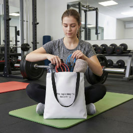 Typography funny  humor cute  fun  quote tote bag tygkasse