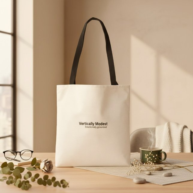 Typography funny humor cute fun quote  tygkasse (Skapare uppladdad)