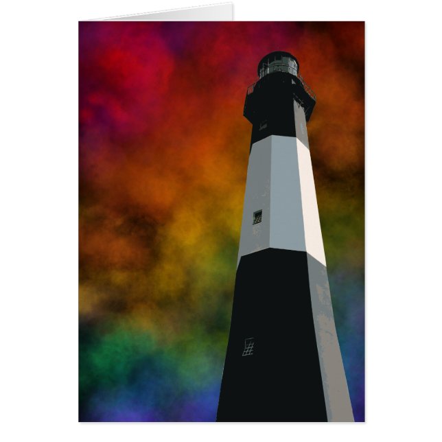 typöljus station hälsningskort (Framsidan)