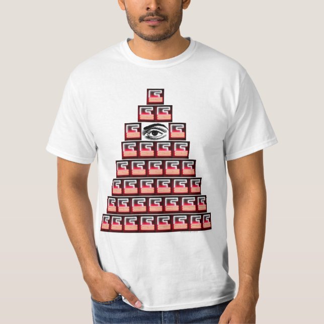 TYPOPYRAMID 003 T SHIRT (Framsida)