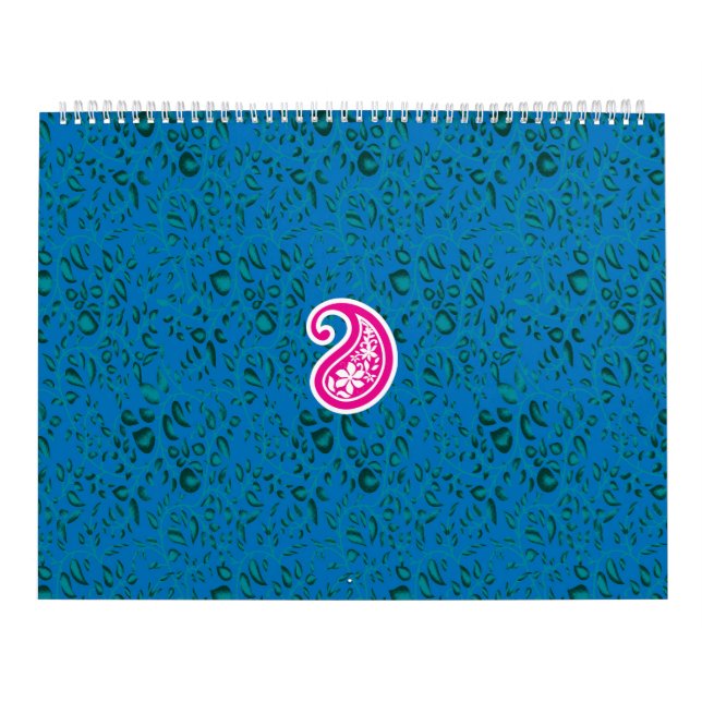 typsnitt, konst, magenta, symbol, cirkel, mönster, kalender (Omslag)