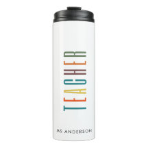 Typsnitt Lärare i färglöst modern Typografi