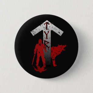 Tyr och Fenrir knäppas Knapp